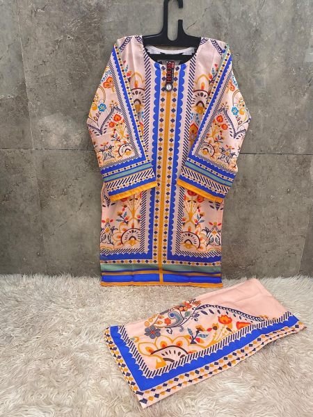 Imported Cotton Printed Pakistani Suit Set Ready to Wear Pakistani Suits Wholesale