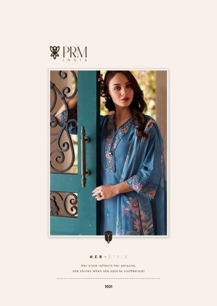 Intricate Blue Women s Cotton Ethnic Set with Embroidery and Ready to Wear Stitching Pakistani Suits Wholesale