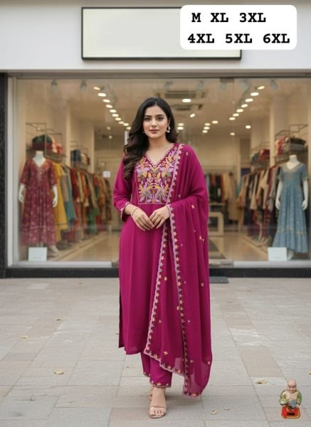 Intricate Pink Kurti Pant Set with Sleeve Work for Casual and Travel Wear  Straight Cut Long Kurtis
