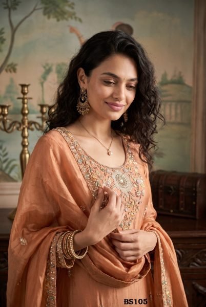 Intuitive Brown Salwar Suit Collection with Premium Pure Fabric and Aster Inner Designer Plazzo Salwar Suits Wholesale
