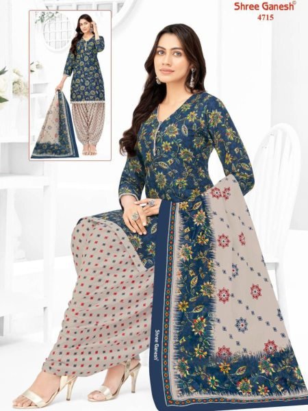 Jaipuri Patiyala Cotton Suits Vol-27 Shree Ganesh Wholesale Range Dress Material 