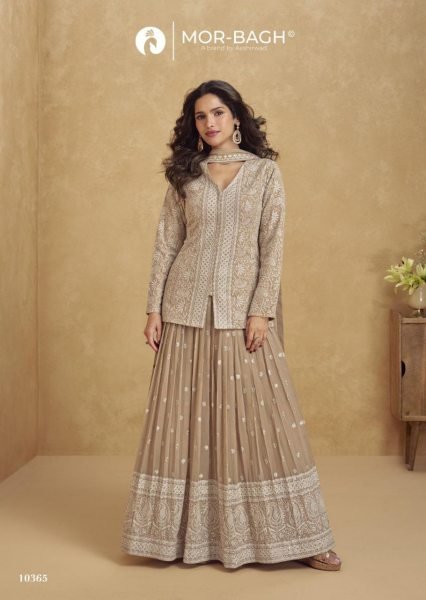 Jhasi Designer Georgette Sharara Suit Collection Heavy Embroidered Wedding Wear At Best Price Designer Plazzo Salwar Suits Wholesale