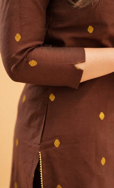 Kanchi Cotton Zari Work Kurti with Matching Pant for Resellers and Retailers  Straight Cut Long Kurtis