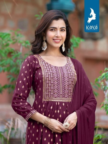 KAYA LAILA NYRA RAYON PRINT KURTI SET 3 Piece Kurti Set