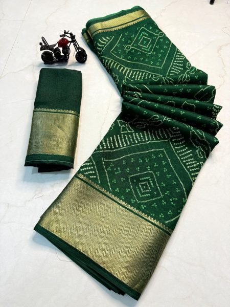 Latest Heavy Dola Silk Saree With Beautiful Patola Foil Print Design Patola Silk Sarees Wholesale