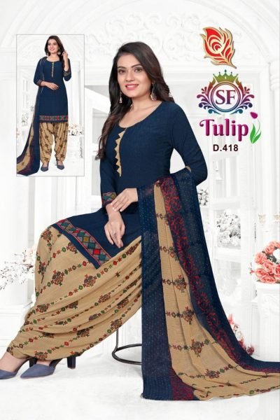 Latest Leon Crepe Dress Material For Women Leone Crepe Dress Material