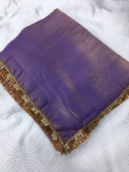 Lavish Lavender Color Fendi Silk With Embroidery Lace Broder and Blouse Manufacture Rates Silk Sarees Wholesale