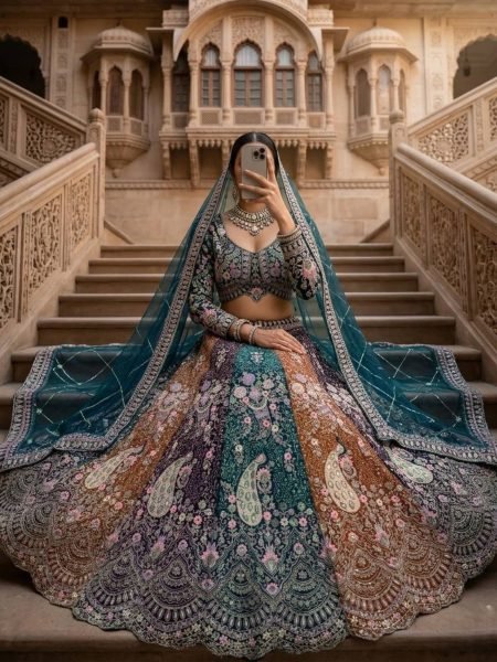 Legendary Blue Party Wear Soft Butterfly Net Lehenga with Rich Coding Sequins Work  Lehenga