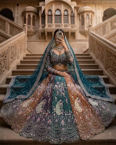 Legendary Blue Party Wear Soft Butterfly Net Lehenga with Rich Coding Sequins Work Bridal Lehenga Choli