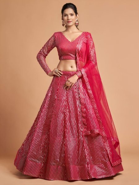 Legendary Pink Boutique Collection Embroidered Lehenga at Wholesale Rate  Lehenga