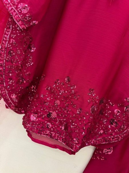 Legendary Pink Farshi Plazo Suit with Dupatta for Wedding and Party Wear Ready To Wear Collection