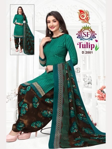  Festival Wear Leon Creap Dress Material Collection  Leone Crepe Dress Material