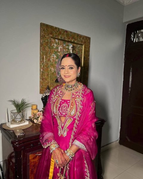 Light Texture Pink Chinon Kurti with Blouse Style Design and Dupatta Ready To Wear Collection