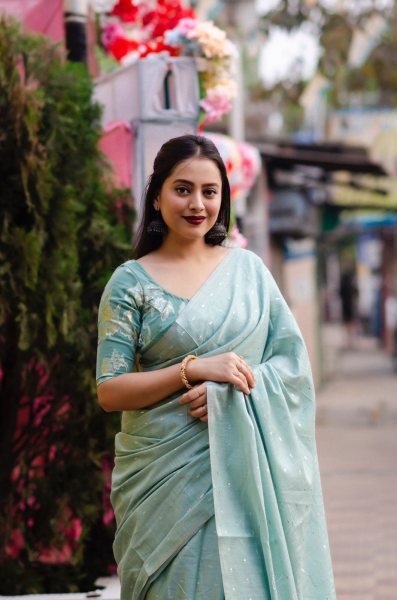 Light Weight Soft Cotton Linen Saree Linen Sarees Wholesale