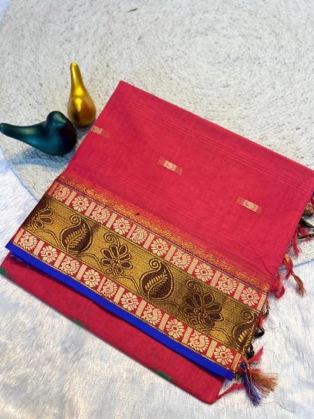 Lightweight 100% Pure Cotton Silk Soft Saree For Traditional Wear Cotton Sarees Wholesale