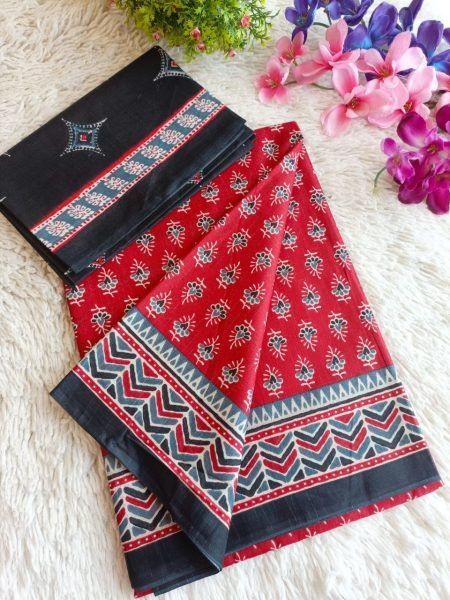 Lightweight and Breathable Mulmul Cotton Saree for Everyday Elegance Cotton Sarees Wholesale