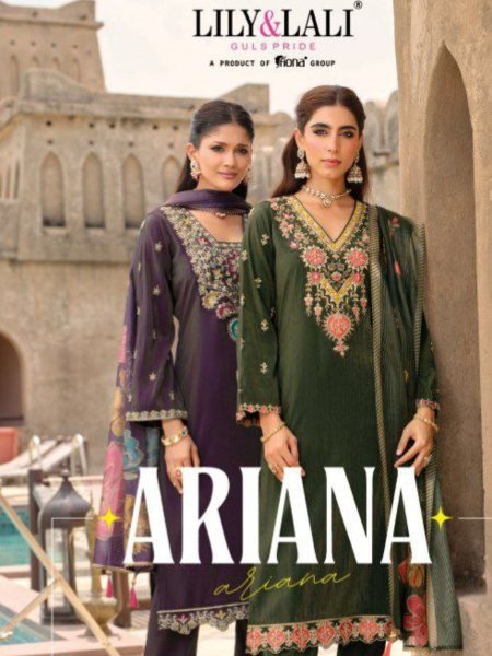 Lily and Lali Ariana Simmer Silk Readymade Pant Style Suits 4 Pcs Catalogue at Wholesale Rate Salwar Kameez