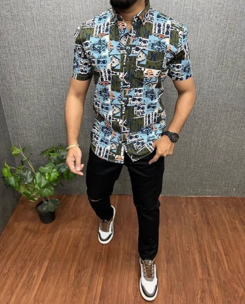 Lunching Exclusive Digital Print Shirt Collection By Royal Export Mens Shirt