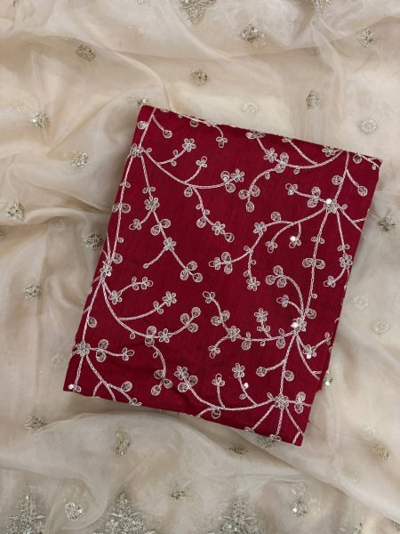 Luxe Gold Organza Saree with Sequins Red Corset Blouse for Grand Celebrations Designer Wedding Sarees Wholesale