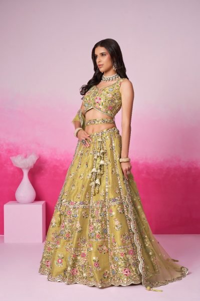 Luxurious Banarasi Bridal Lehenga for Festive   Wedding Wear Designer Lehenga manufacturer   Supplier from Surat Bridal Lehenga Choli
