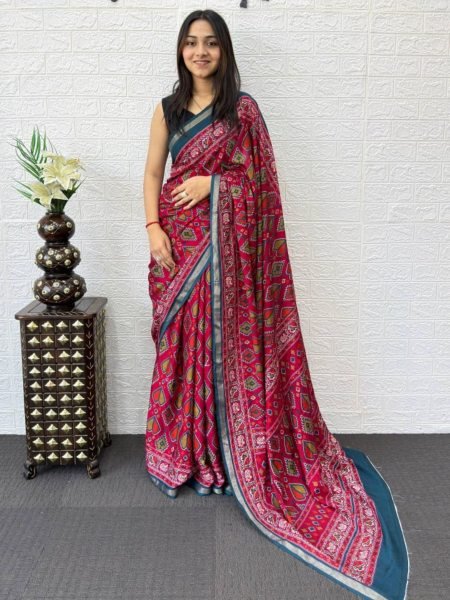 Luxurious Maroon Comfortable Saree for Daily and Summer Wear Collection Printed Cotton Sarees Wholesale