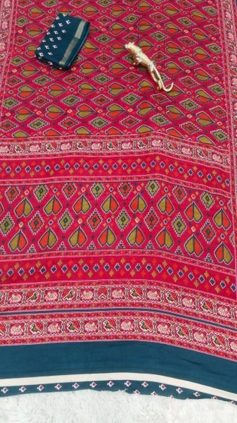 Luxurious Maroon Comfortable Saree for Daily and Summer Wear Collection Printed Cotton Sarees Wholesale