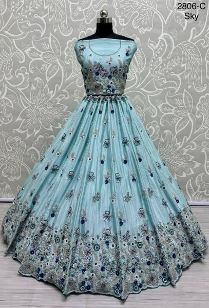 Luxury Bridal Lehenga Choli Set Handcrafted Dori   Sequin Work Premium Fabric with Diamond Stud Embellishments Bridal Lehenga Choli