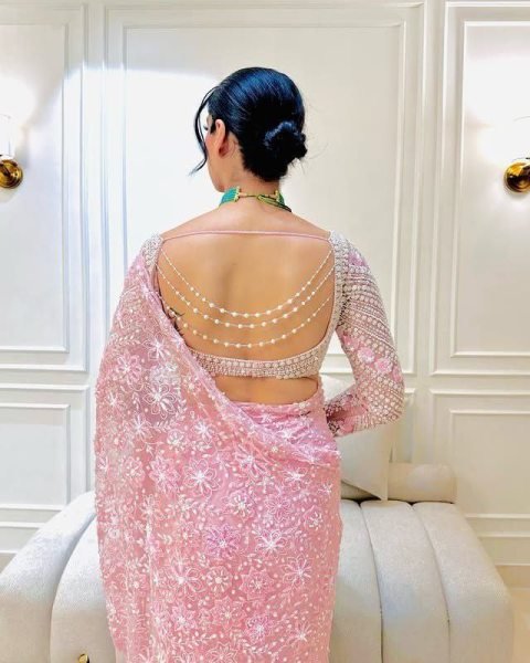Luxury Butterfly Net Saree with Heavy Work for Engagement Outfits  Bollywood Fancy Sarees Wholesale