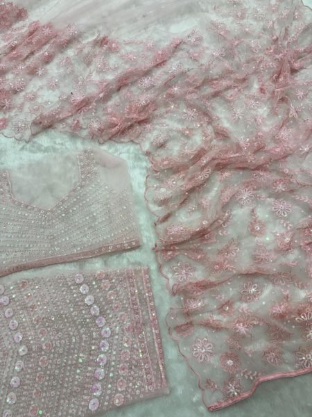 Luxury Butterfly Net Saree with Heavy Work for Engagement Outfits  Bollywood Fancy Sarees Wholesale