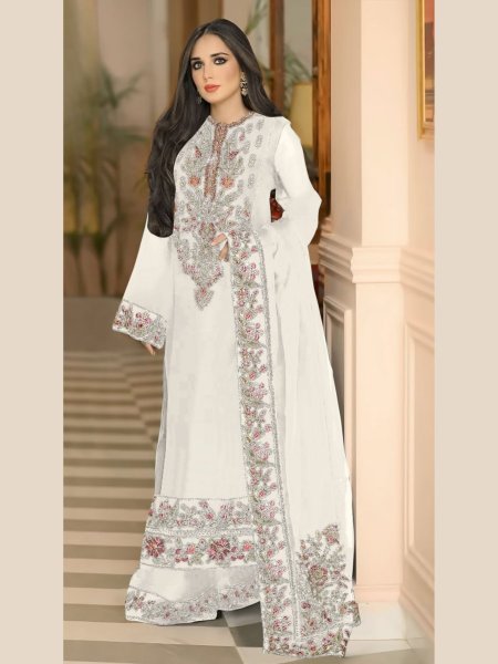 Luxury Pakistani Suit Ready to Wear with Heavy Embroidery  Dupatta    Latkan Partywear Collection for Resellers Salwar Kameez