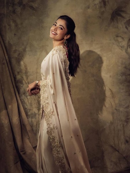 Magnetic Off White Soft Rangoli Silk Saree with Sequins Embroidery for Wedding Wear Embroidery Sarees Wholesale