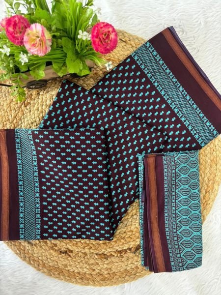 Maharani Zari Border Malai Cotton Saree  with Zari Border  Classic Comfort for Every Day Printed Cotton Sarees Wholesale