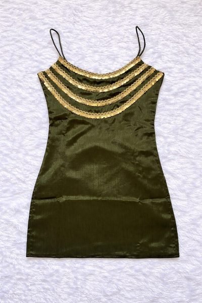 Mahendi Green Wedding Special Designer Chinon Kurti Set at Wholesale Rate Ready To Wear Collection