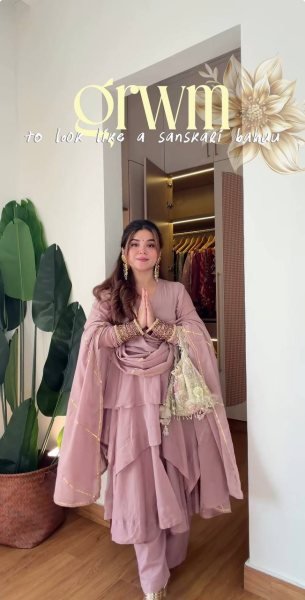 Majestic Baby Pink Mal Chanderi Ready-to-Wear Sharara Suit Set with Heavy Embroidery Ready To Wear Collection