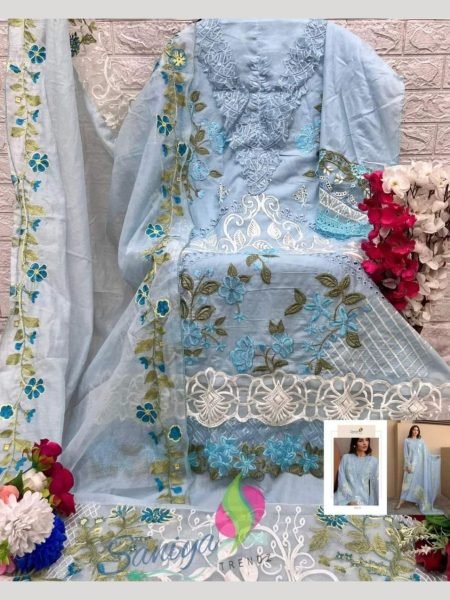 Mariya B Catloge Cotton With Chikankari Salwar Suits  Designer Plazzo Salwar Suits Wholesale