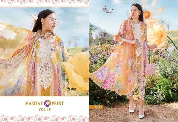 Mariya B Mprint Vol-19: Elegant Pakistani Cotton Salwar Kameez Collection Cotton Salwar Kameez Wholesale