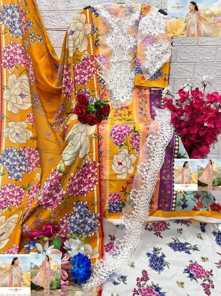 Mariya B Mprint Vol-19: Elegant Pakistani Cotton Salwar Kameez Collection Cotton Salwar Kameez Wholesale