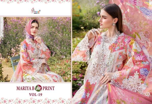 Mariya B Mprint Vol-19: Elegant Pakistani Cotton Salwar Kameez Collection Cotton Salwar Kameez Wholesale