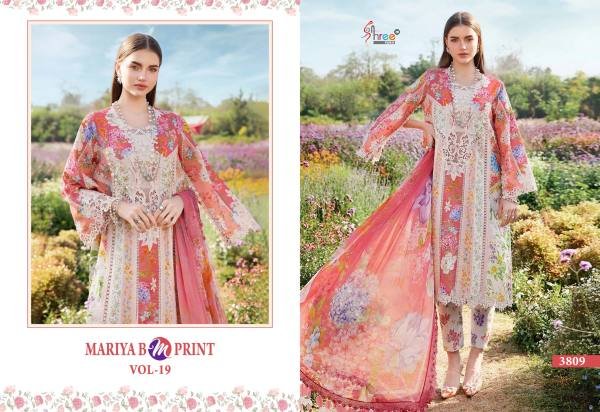 Mariya B Mprint Vol-19: Elegant Pakistani Cotton Salwar Kameez Collection Cotton Salwar Kameez Wholesale