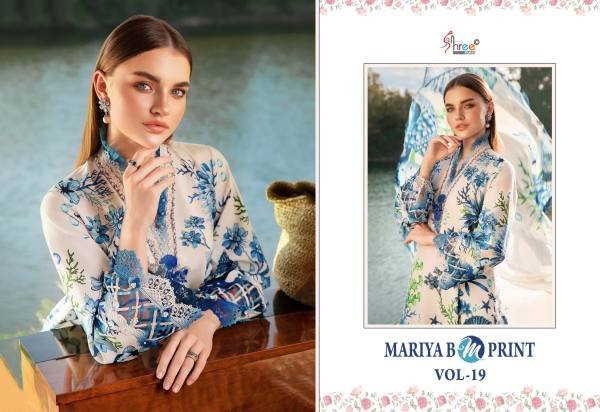 Mariya B Mprint Vol-19: Elegant Pakistani Cotton Salwar Kameez Collection Cotton Salwar Kameez Wholesale