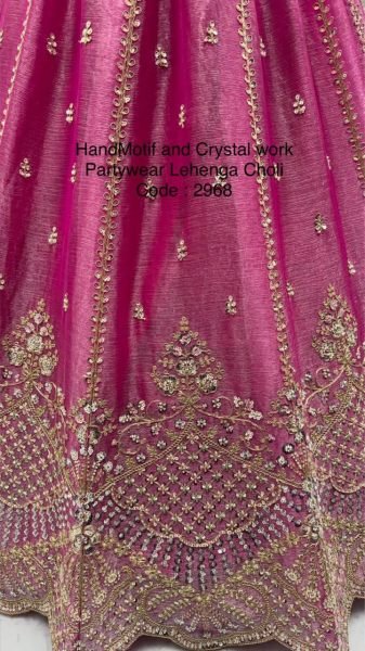 Marvelous Pink Festive and Wedding Lehenga with Elegant Designer Look Bridal Lehenga Choli