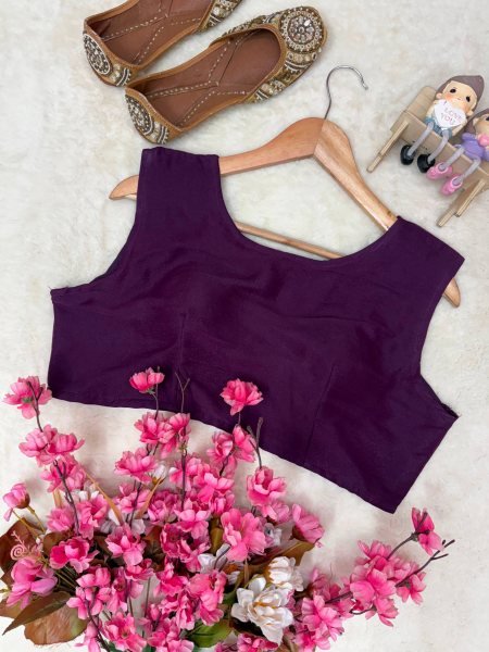 Marvelous Royal Purple Indo Western 3 Piece Set with Handwork Coin Lace at Wholesale Rate Ready To Wear Collection