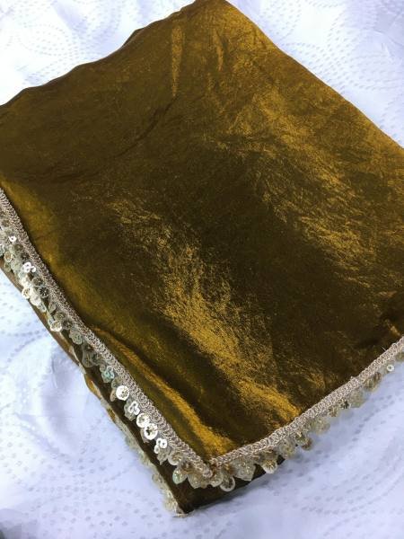 Mehndi Color Fendi Silk Shining Saree With Fancy Lace Broder and Blouse At Best Rate Silk Sarees Wholesale