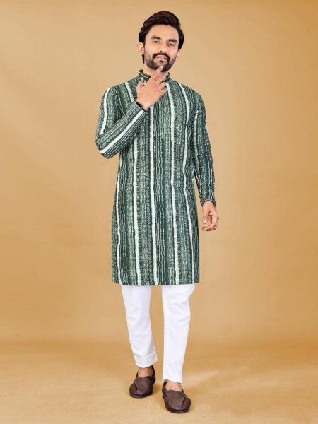 Men Rayon Kurta with Chikankari Embroidery for Festive Wear Kurta Pajama Wholesale