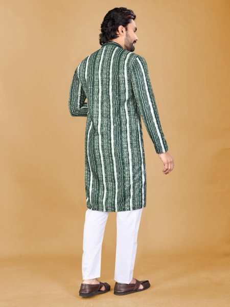 Men Rayon Kurta with Chikankari Embroidery for Festive Wear Kurta Pajama Wholesale