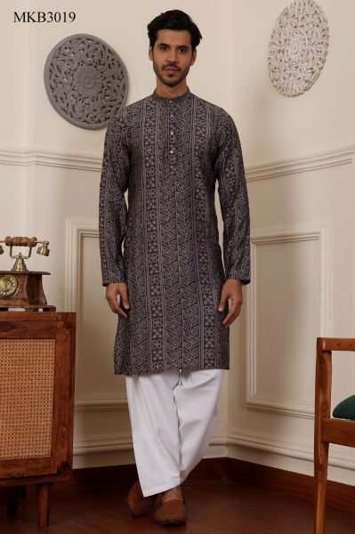 Men's Rajwadi Kurta Set Vol 01 - Festive Wear Collection Kurta Pajama Wholesale