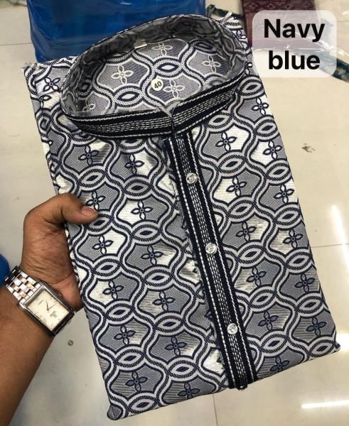 Mens Jacquard Kurta Pajama Imported Silk Wedding and Festive Look Kurta Pajama Wholesale