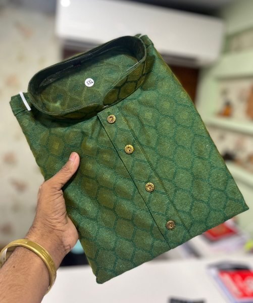 Mens Jacquard kurta payjama  Kurta Pajama Wholesale