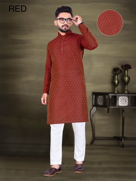 Mens Jacquard kurta payjama  Kurta Pajama Wholesale