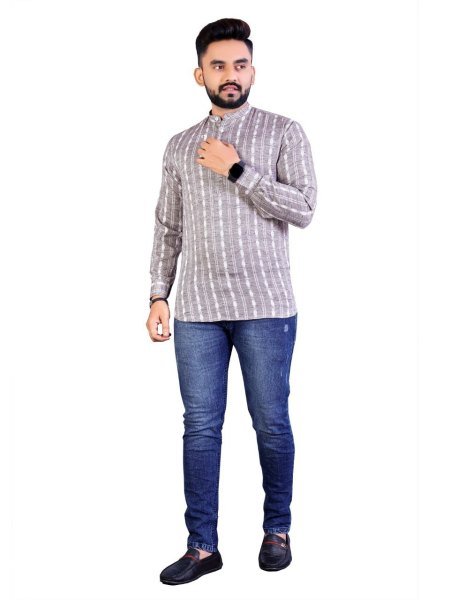 Mens Short Cotton Kurta Collection  Mens Short Kurta